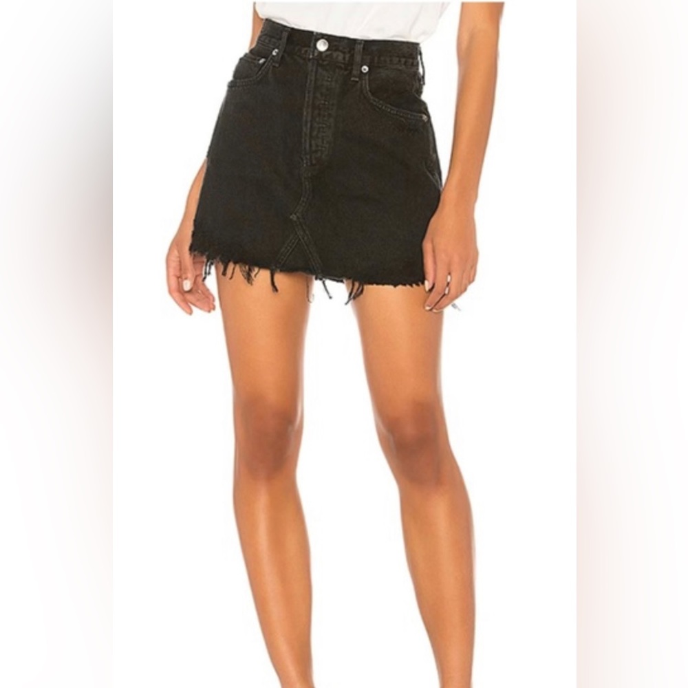 AGOLDE Quinn High Rise Skirt in Cult